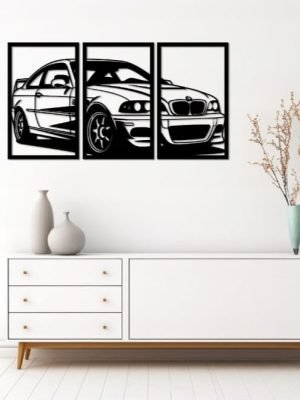 BMW M3 Wall Triple Pcs